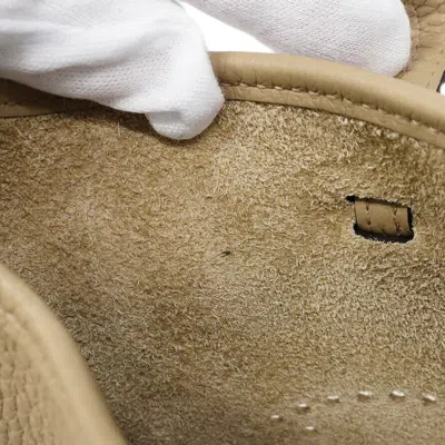 Pre-owned Hermes Beige Taurillon Clemence Leather Shoulder Bag () In Sand