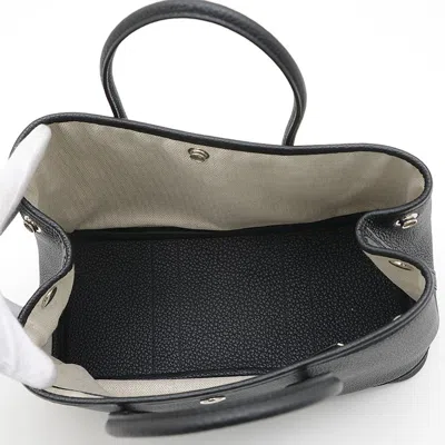 Pre-owned Hermes Black Negonda Leather Tote Bag ()