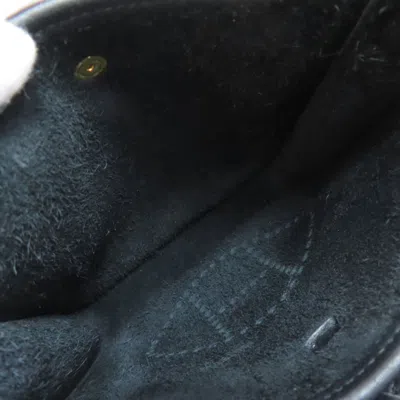 Pre-owned Hermes Black Taurillon Clemence Leather Shoulder Bag ()