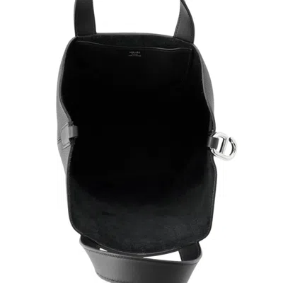 Pre-owned Hermes Black Taurillon Clemence Leather Tote Bag ()