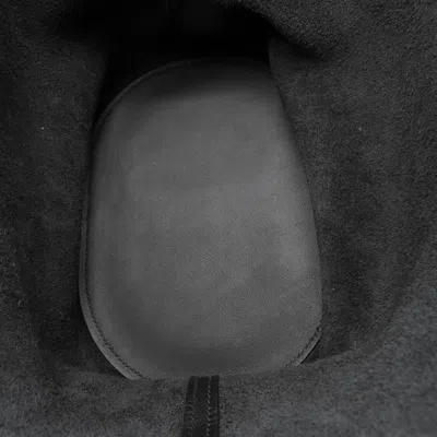 Pre-owned Hermes Black Taurillon Clemence Leather Tote Bag ()