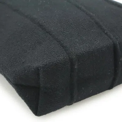 Pre-owned Hermes Black Wool Leather Handbag Shoulder Bag ()