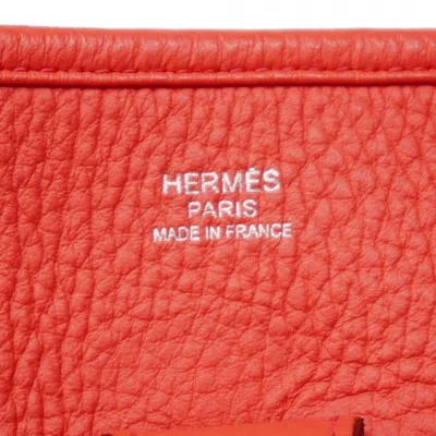 Pre-owned Hermes Bougainvillier Taurillon Clemence Leather Shoulder Bag () In Purple
