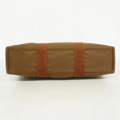 Pre-owned Hermes Brown Canvas Tote Bag ()