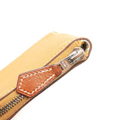 Pre-owned Hermes Brown Epsom Leather Coin Purse/coin Case ()
