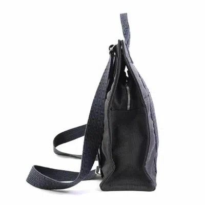 Pre-owned Hermes Dark Gray Canvas Backpack ()