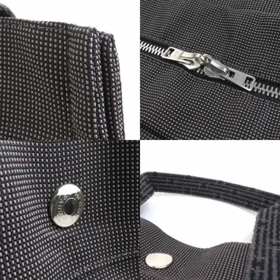 Pre-owned Hermes Dark Gray Canvas Backpack ()