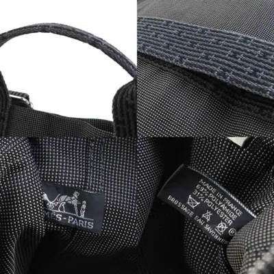 Pre-owned Hermes Dark Gray Canvas Backpack ()