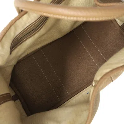 Pre-owned Hermes Etoupe Gray Negonda Leather Tote Bag ()