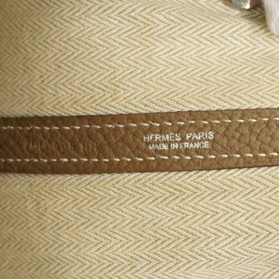 Pre-owned Hermes Etoupe Gray Negonda Leather Tote Bag ()