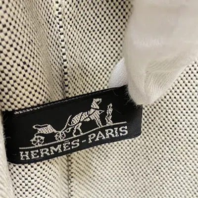 Pre-owned Hermes Gray Canvas Tote Bag ()
