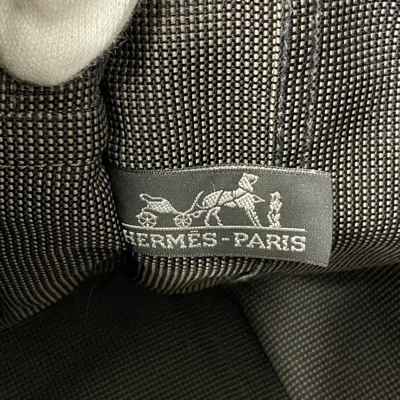 Pre-owned Hermes Gray Canvas Tote Bag ()