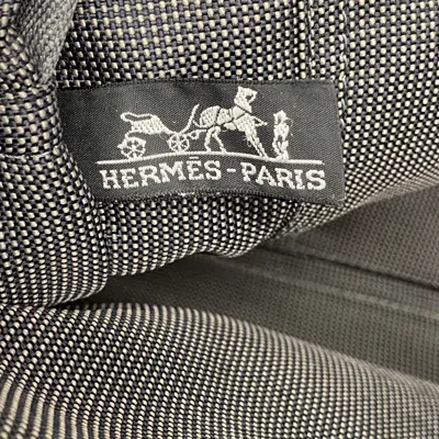 Pre-owned Hermes Gray Canvas Tote Bag ()