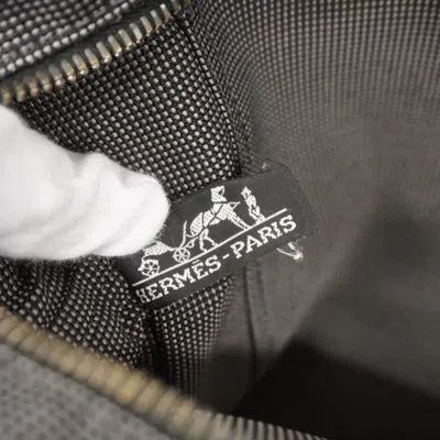 Pre-owned Hermes Gray Canvas Tote Bag ()