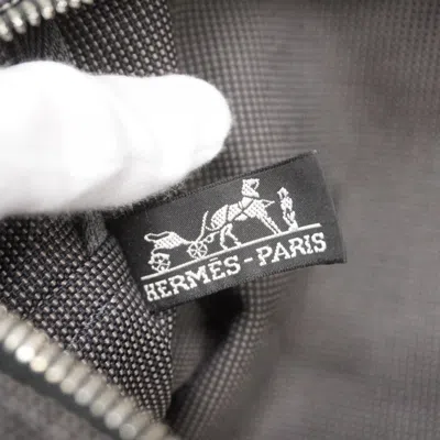 Pre-owned Hermes Gray Canvas Tote Bag ()