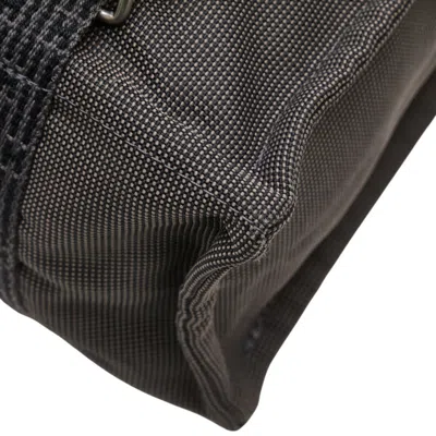 Pre-owned Hermes Her Line Gray Canvas Backpack Handbag ()