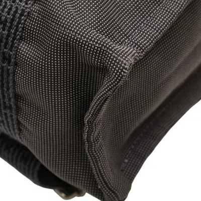 Pre-owned Hermes Her Line Gray Canvas Backpack Handbag ()