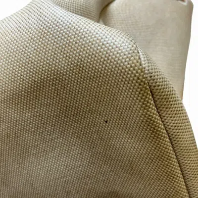 Pre-owned Hermes Ivory Leather Handbag Shoulder Bag () In White