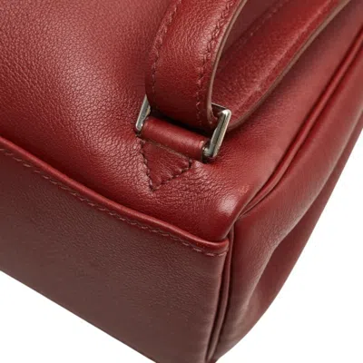 Pre-owned Hermes Kelly Red Color Swift Leather Backpack ()