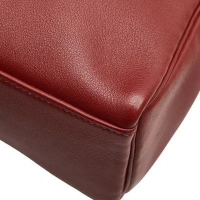 Pre-owned Hermes Kelly Red Color Swift Leather Backpack ()