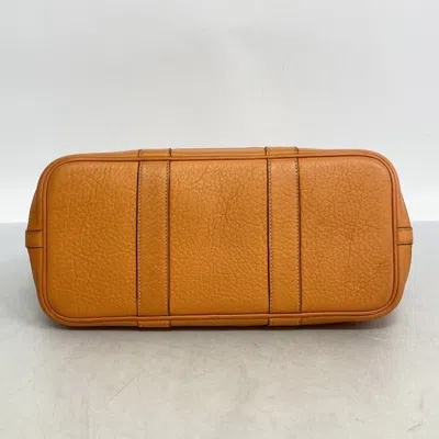 Pre-owned Hermes Orange Negonda Leather Tote Bag ()