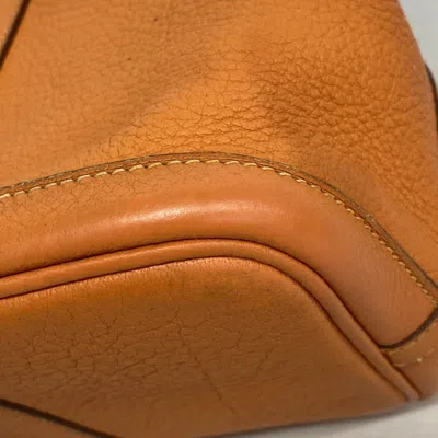Pre-owned Hermes Orange Negonda Leather Tote Bag ()