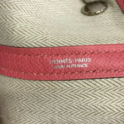 Pre-owned Hermes Rose Azalee Epsom Leather Tote Bag () In Pink