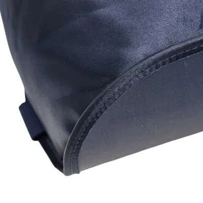 Pre-owned Hermes Sherpa Green Navy Nylon Backpack () In Multi