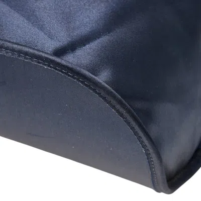 Pre-owned Hermes Sherpa Green Navy Nylon Backpack () In Multi