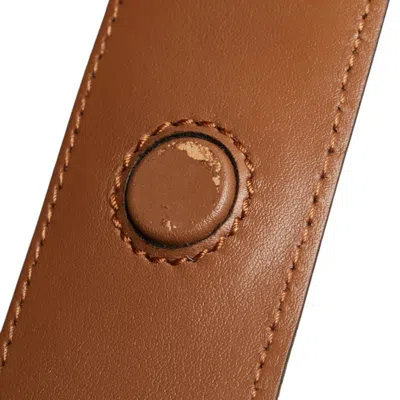 Pre-owned Jimmy Choo Beige Brown Canvas Leather Handbag Shoulder Bag ()