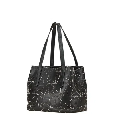 Pre-owned Jimmy Choo Black Leather Handbag Tote Bag ()