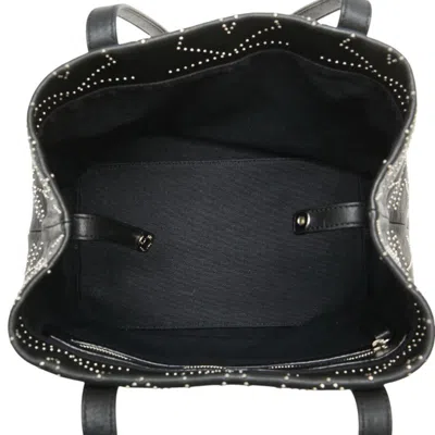 Pre-owned Jimmy Choo Black Leather Handbag Tote Bag ()