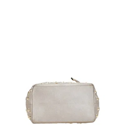 Pre-owned Jimmy Choo Gray Leather Handbag Tote Bag ()