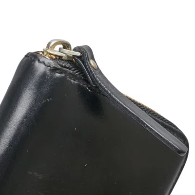 Pre-owned Kate Spade Black Leather Long Wallet (bi-fold) ()
