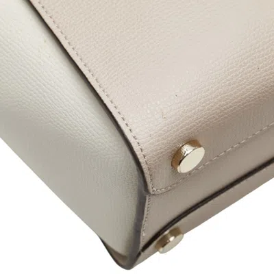 Pre-owned Kate Spade Black Pink White Leather Shoulder Bag Tote Bag () In Multi