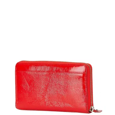 Pre-owned Kate Spade Red Color Long Wallet (bi-fold) ()