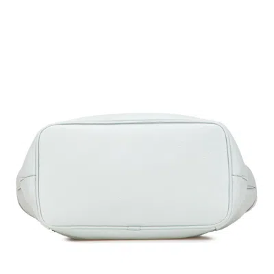 Pre-owned Loewe Baby Blue Leather Handbag Tote Bag ()