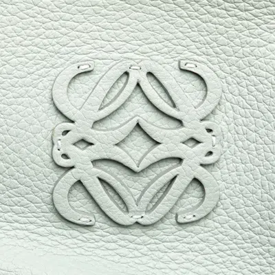 Pre-owned Loewe Baby Blue Leather Handbag Tote Bag ()