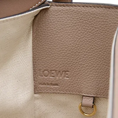 Pre-owned Loewe Beige Sand Leather Handbag Shoulder Bag ()