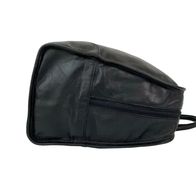 Pre-owned Loewe Black Leather Boston Bag Handbag ()