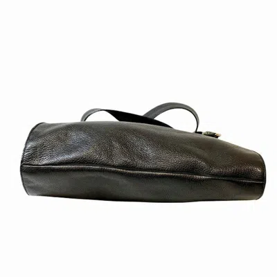 Pre-owned Loewe Black Leather Shoulder Bag ()