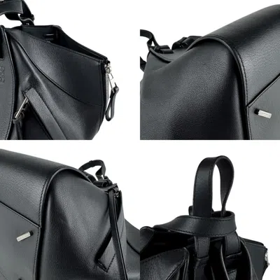 Pre-owned Loewe Black Leather Shoulder Bag ()