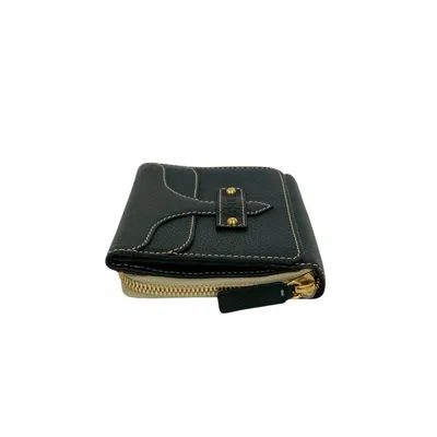 Pre-owned Loewe Black Leather Wallet (bi-fold) ()