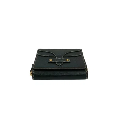 Pre-owned Loewe Black Leather Wallet (bi-fold) ()