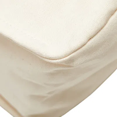 Pre-owned Loewe Blue Ivory White Canvas Tote Bag ()