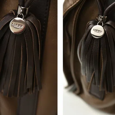 Pre-owned Loewe Bronze Leather Shoulder Bag () In Brown