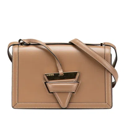 Pre-owned Loewe Brown Leather Shoulder Bag ()