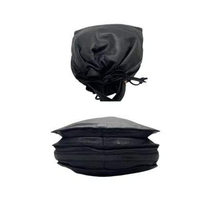 Pre-owned Loewe Black Leather Shoulder Bag ()