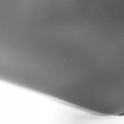 Pre-owned Loewe Dark Gray Leather Backpack ()