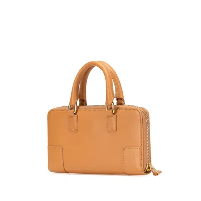 Pre-owned Loewe Brown Leather Handbag Shoulder Bag ()